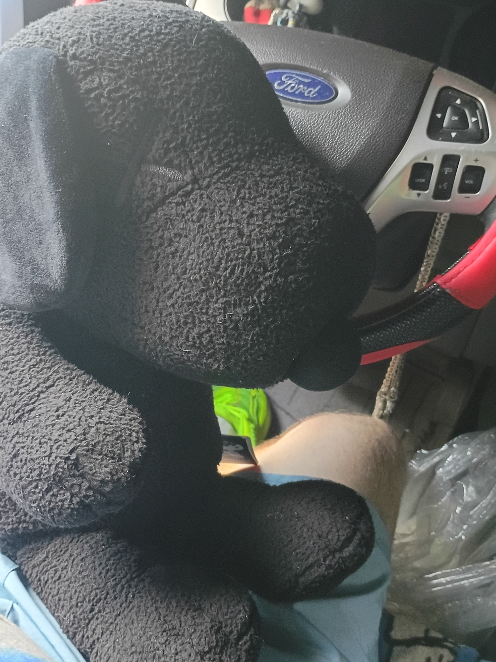 KAWS Black Plush Companion Stuffed Animal
